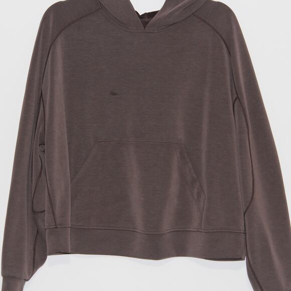 Lululemon Softstreme Hoodie in Espresso Size 12 - Picture 3 of 9